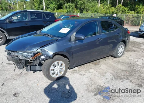 2018 Toyota Corolla L из США, поврежденный, VIN 2T1BURHE6JC987079